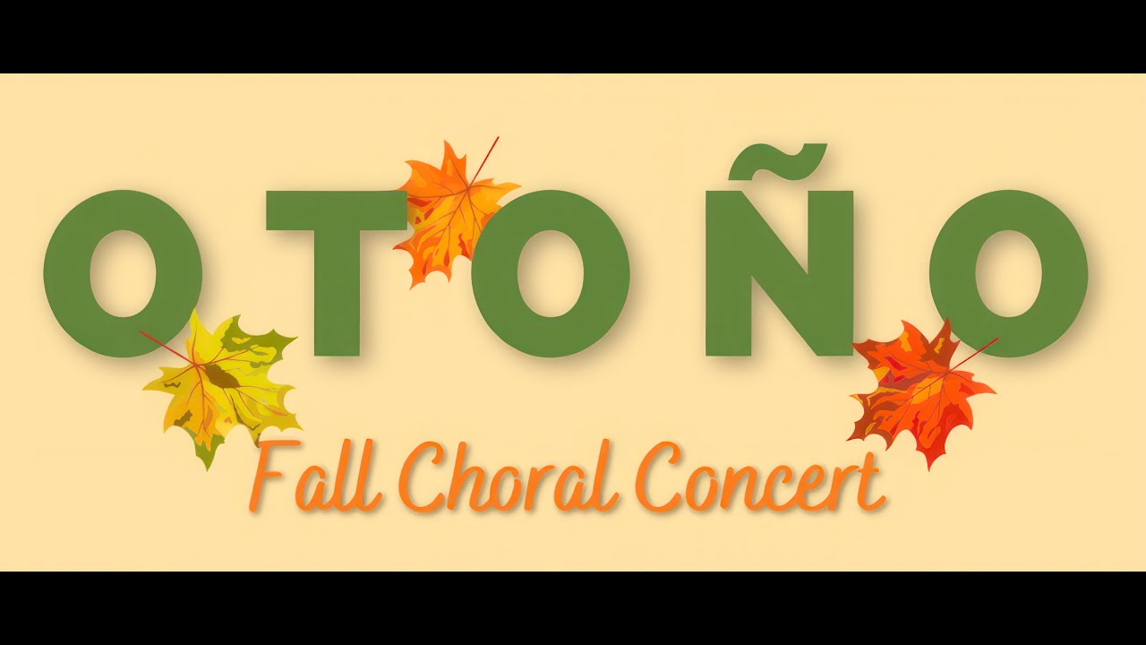 Otonio Fall Choral Concert - 2024 (EDHS Choral Music)