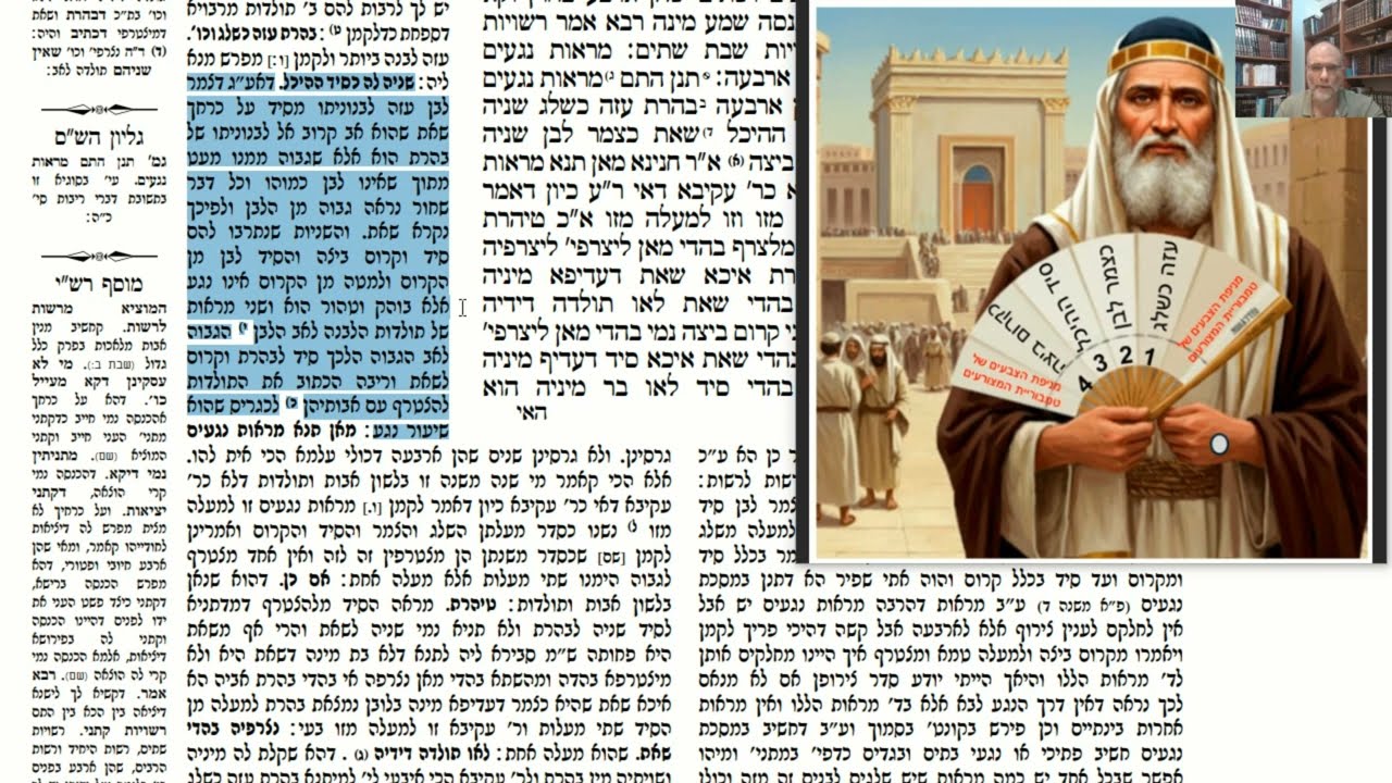 דף יומי מסכת שבועות דף ה Daf yomi Masechet Shevuot page 5  ע