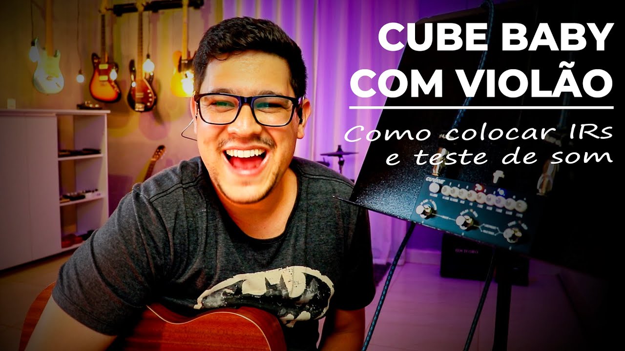 Cuvave cube baby com violão | Como colocar IR na Cuvave Cube Baby