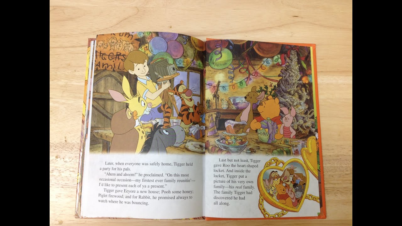 Disney's Winnie The Pooh The Tigger Movie Read Aloud