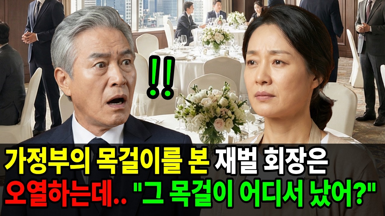 재벌 회장이 가정부의 낡은 목걸이를 보자 쓰러졌습니다. 40년 전 첫사랑에게 준 바로 그 목걸이였기 때문입니다... ㅣ노후사연ㅣ사연라디오ㅣ오디오북