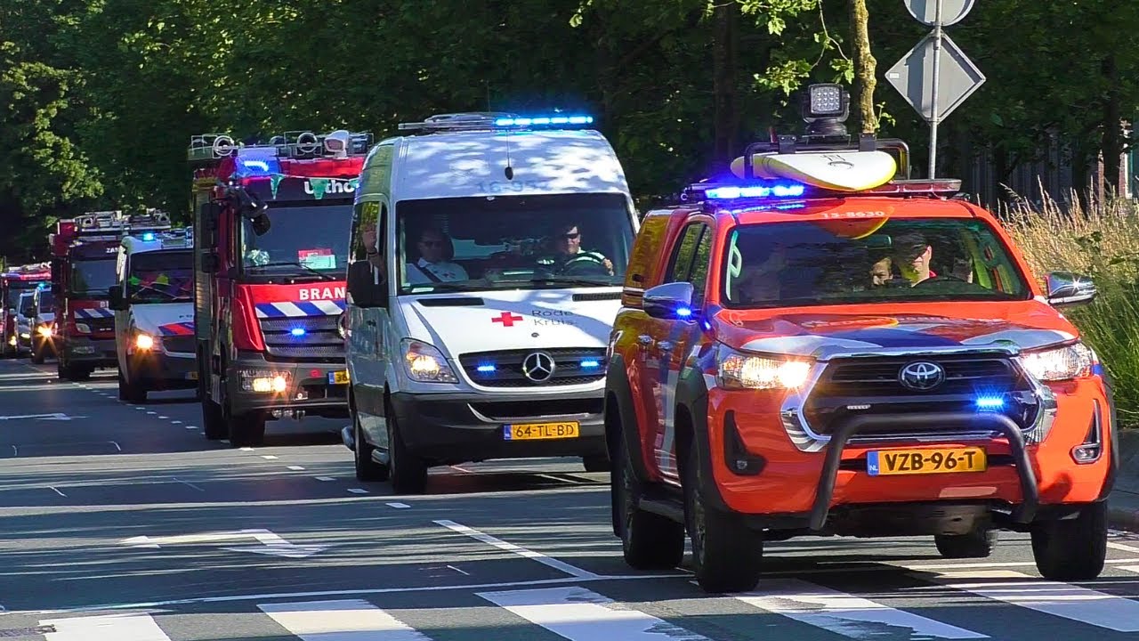 Kinderbeestfeest 2024! - Heel veel hulpdiensten 'met spoed' naar en van Artis in Amsterdam!