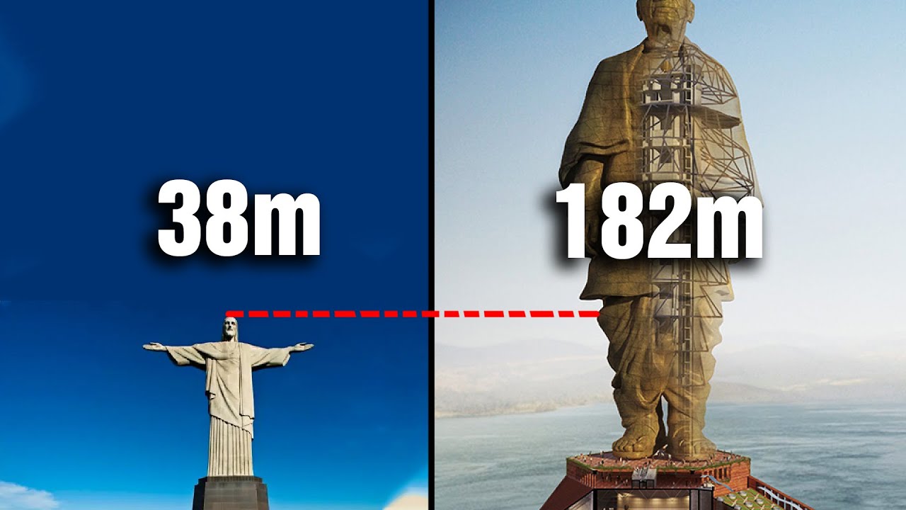 A MAIOR ESTÁTUA do mundo é ASSUSTADORA...