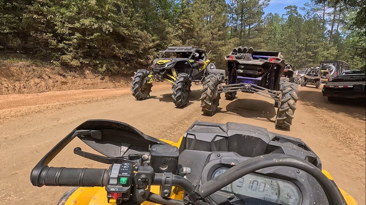 Mud Nationals 2024 Pt.2 Exploring more of Sabine Atv park and Rescue mission!