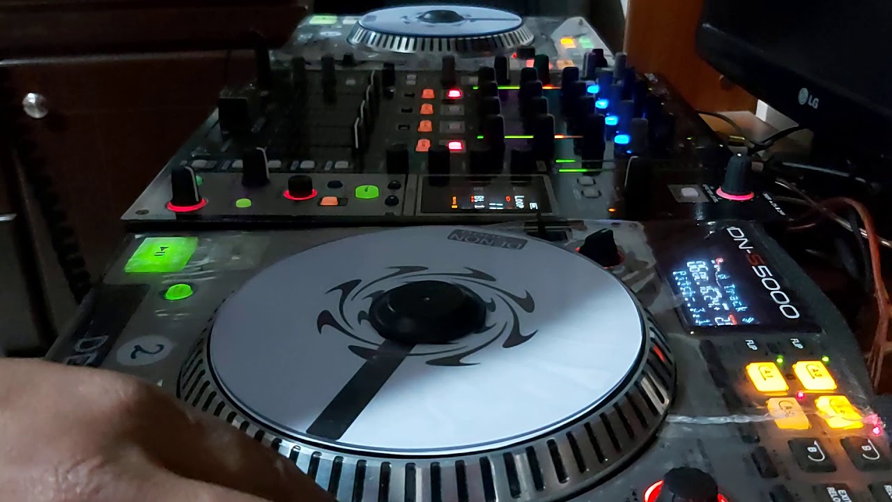 DENON 5000 ALPHA TRACK  MUSICA DISCO MEGA MIX JAVIER DJ JEM ..SUSCRIBETE PORFAVOR
