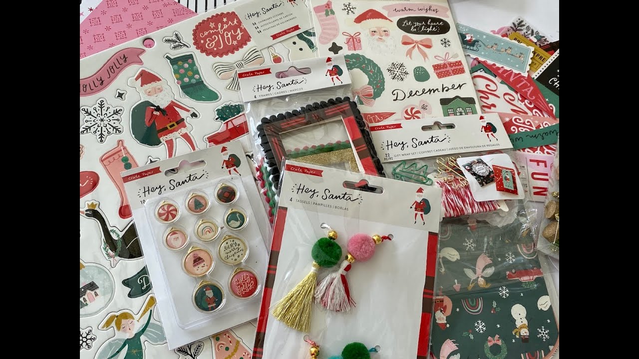 NEW Crate Paper HEY SANTA Collection! | Come See!!