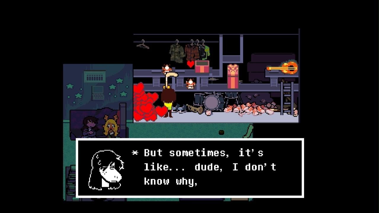 DELTARUNE Chapter 4 All Noelle and Susie conversations [Pacifist]