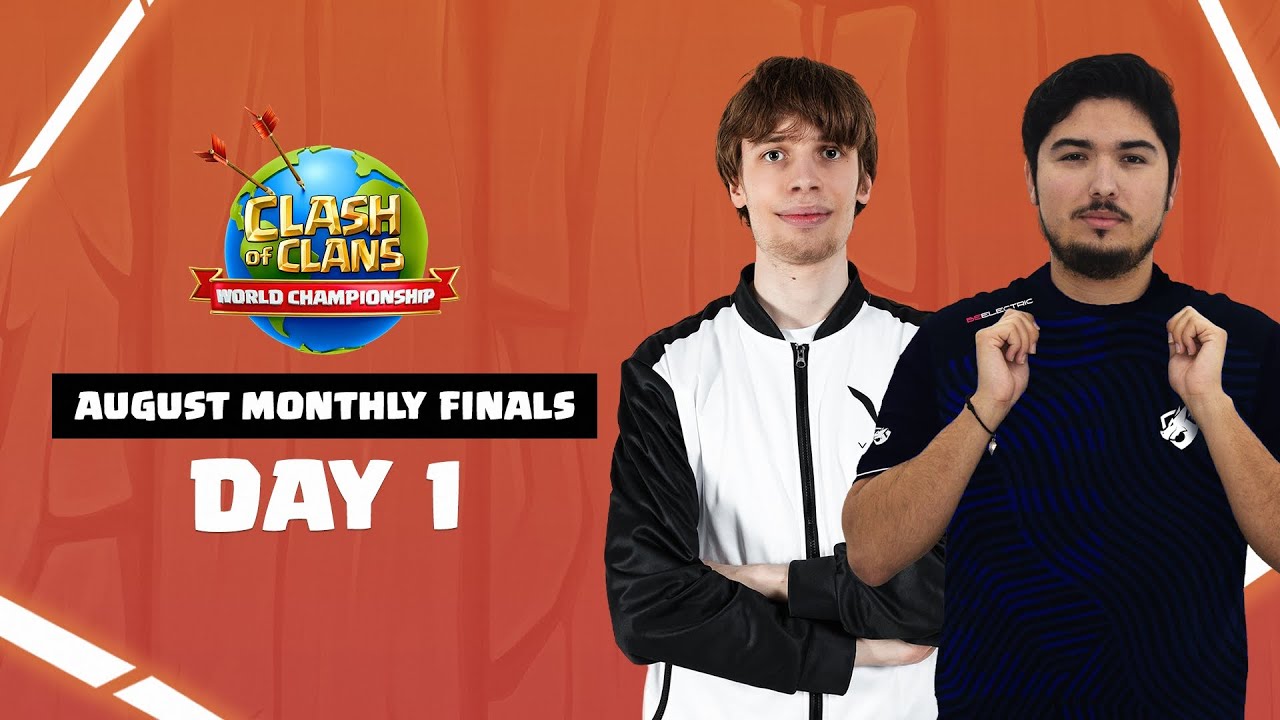 World Championship: August Monthly Finals | Day 1 | #ClashWorlds | Clash of Clans