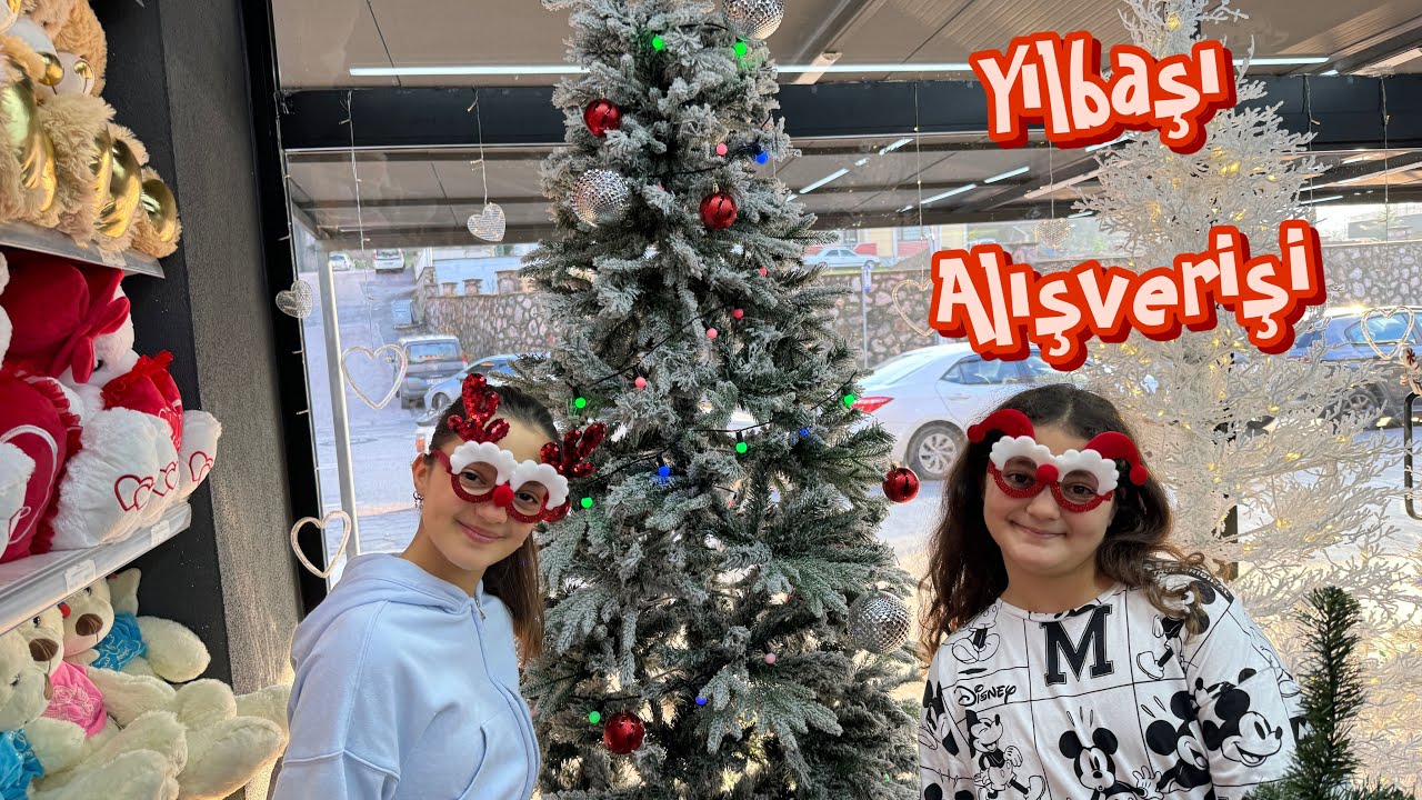 MASAL VE ÖYKÜ İLE YILBAŞI ALIŞVERİŞİ YAPTIK /EĞLENCELİ VLOG