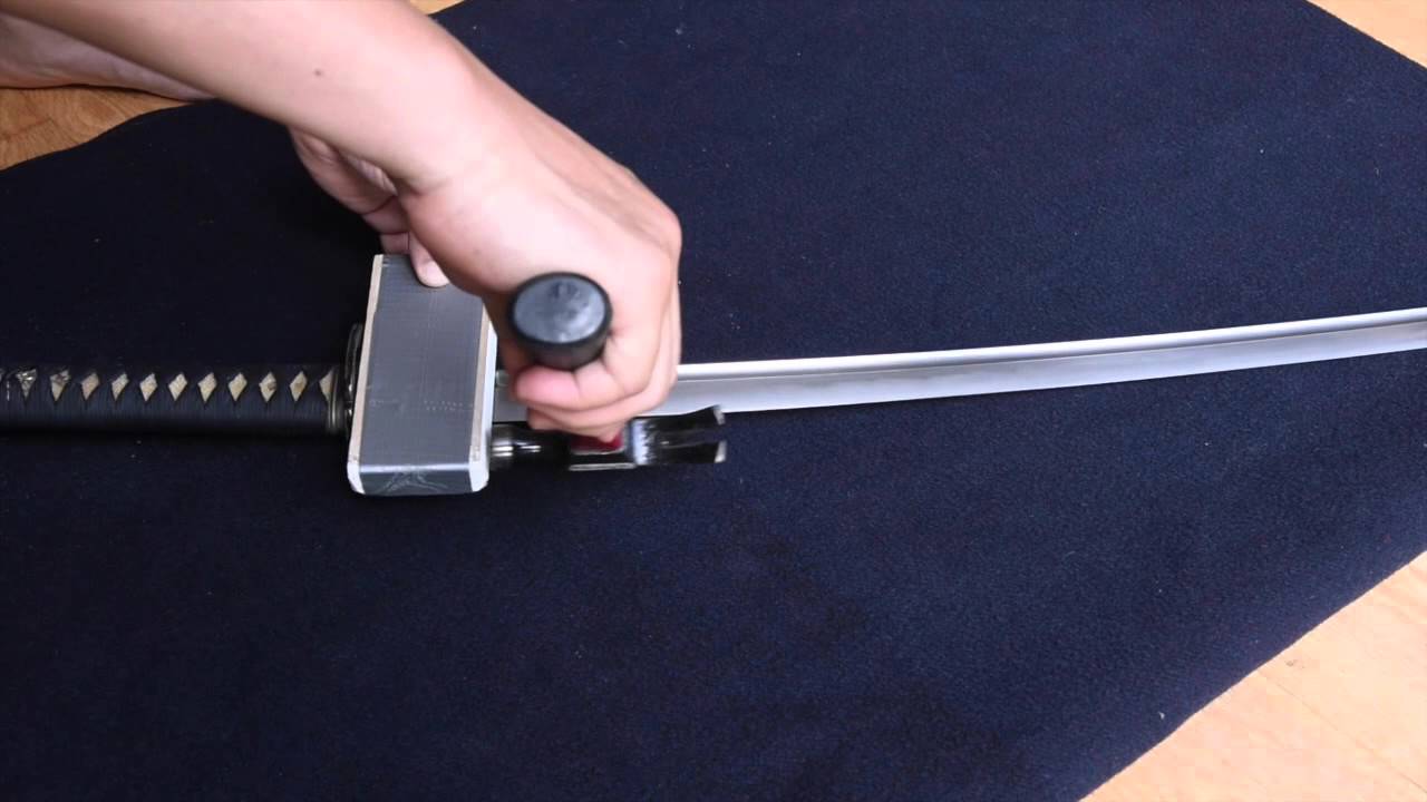 How to Disassemble a Katana