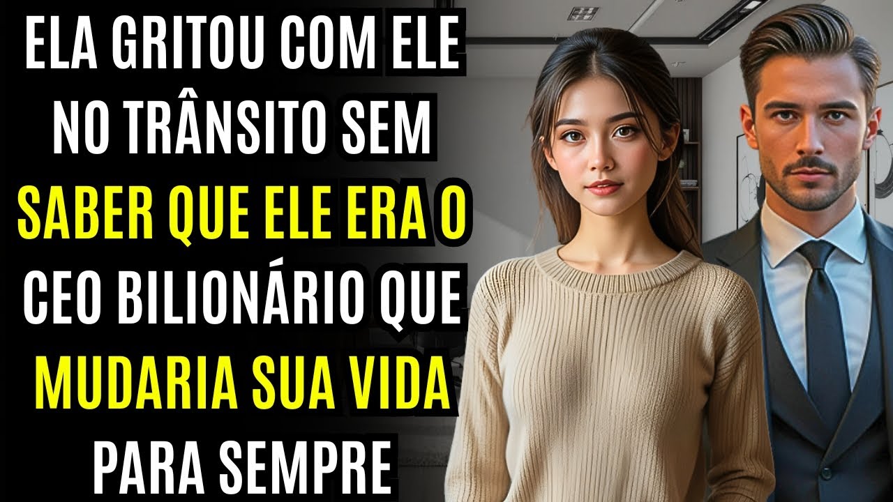 Ela xingou o motorista rude no trânsito… sem saber que ele era o MILIONÁRIO CEO que a entrevistaria