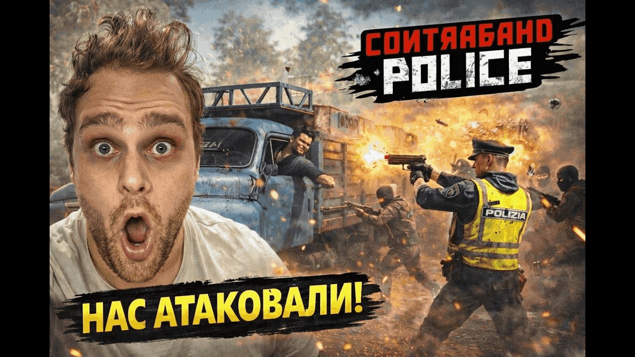 CONTRABAND POLICE — Первая смена пошла не по плану… НА НАС НАПАЛИ! 🚨🔥