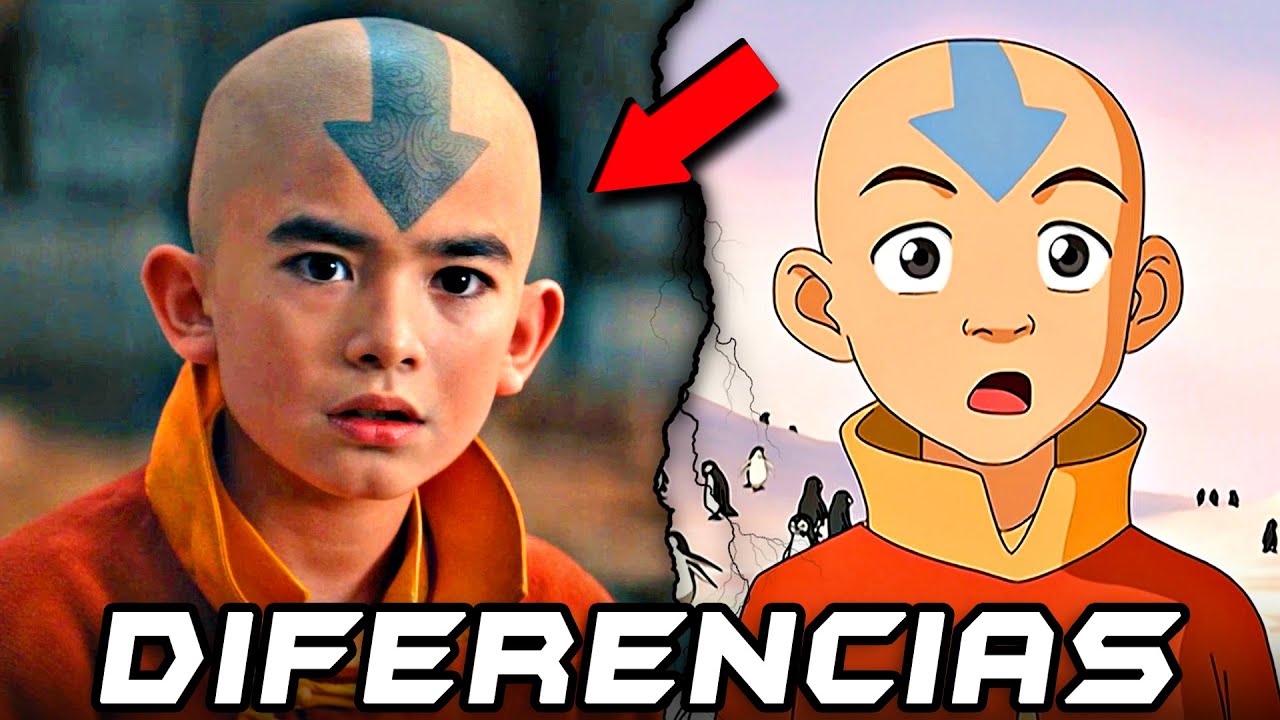 30 Diferencias entre el Live Action de Avatar y su serie animada