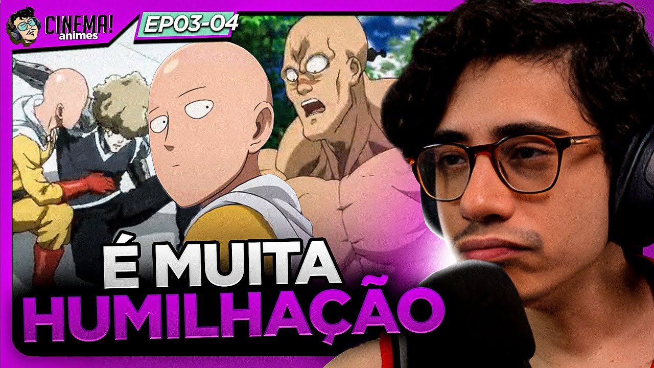O TREINAMENTO do SAITAMA é FAKE? | ONE PUNCH MAN T1 EP03-04
