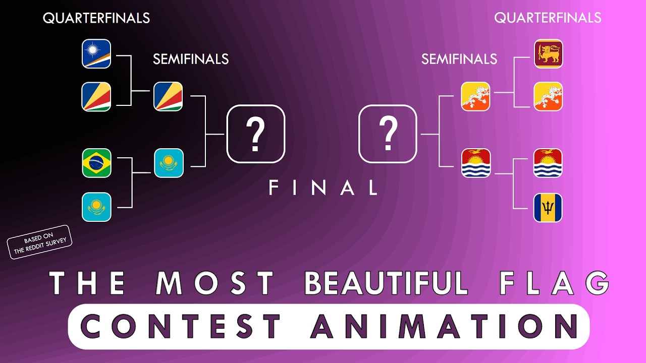 THE MOST BEAUTIFUL FLAG / REDDIT TOURNAMENT / ANIMATION