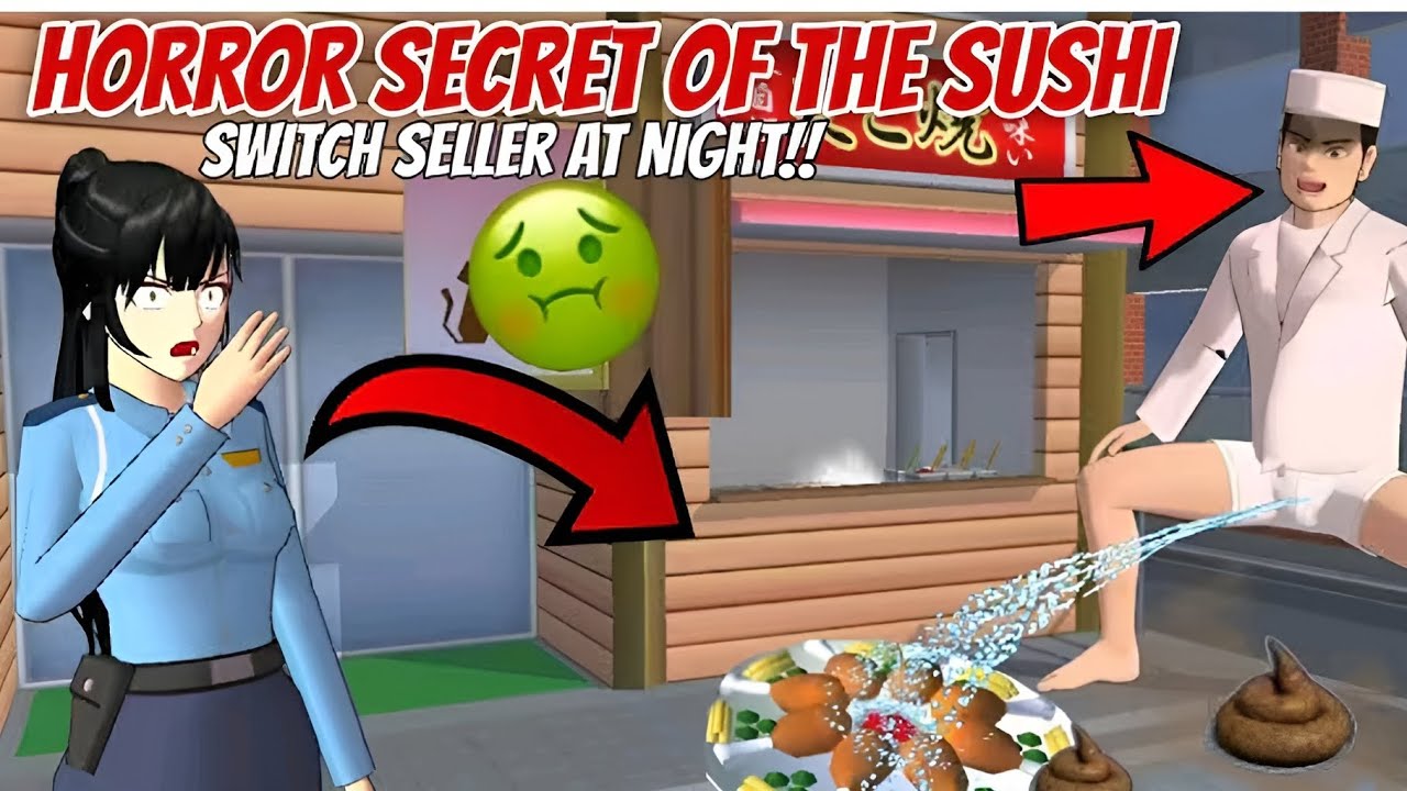 HORROR SECRET OF THE SUSHI SWITCH SEALER AT NIGHT 