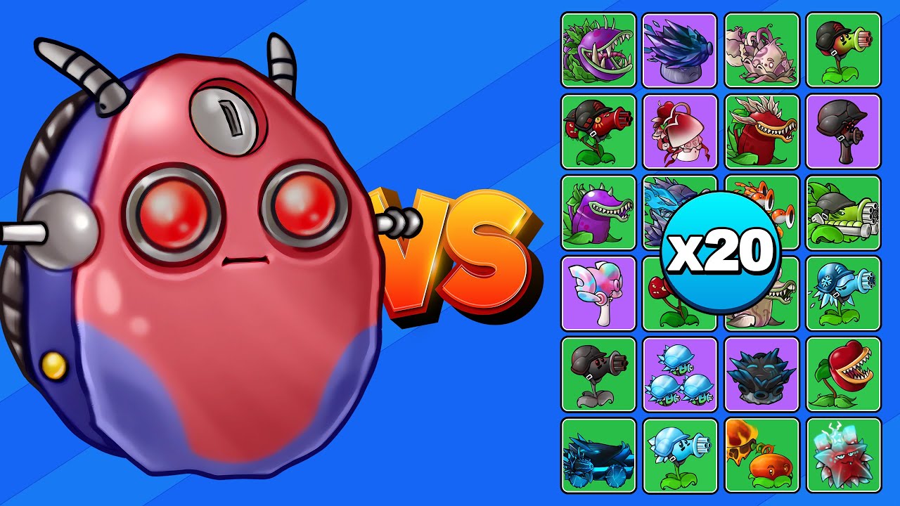 NUEZ MECA SUPREMA vs PLANTAS FUSIONADAS X20 | PvZ Fusion