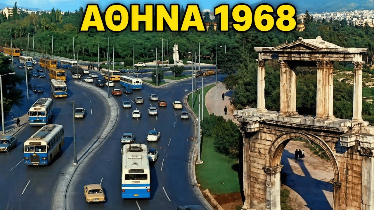 Πώς ήταν η Αθήνα το '68; Σπάνια πλάνα εποχής.