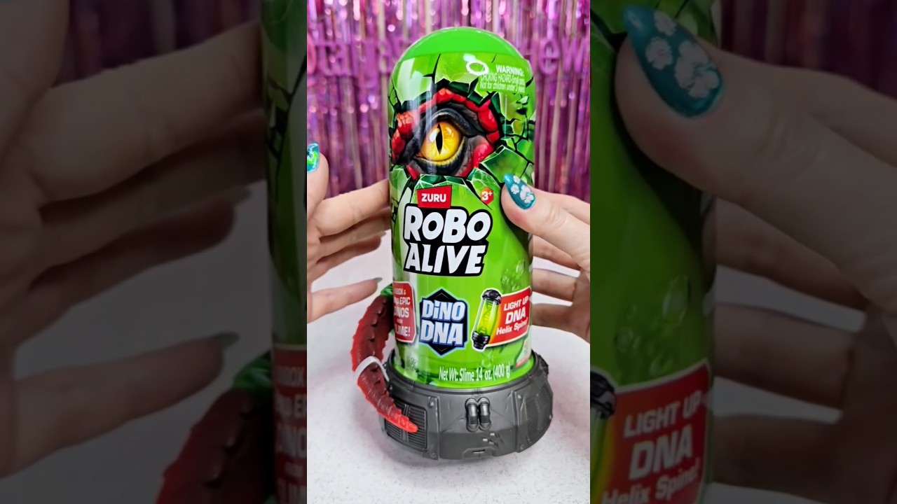 🦖 #asmr Unboxing the New Zuru Robo Alive Dino DNA 🥚💚