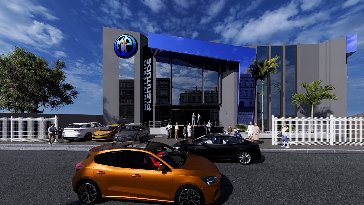 PROJETO DO NOVO TEMPLO DA IGREJA MINISTÉRIO PLENITUDE EM ITABORAÍ - RJ