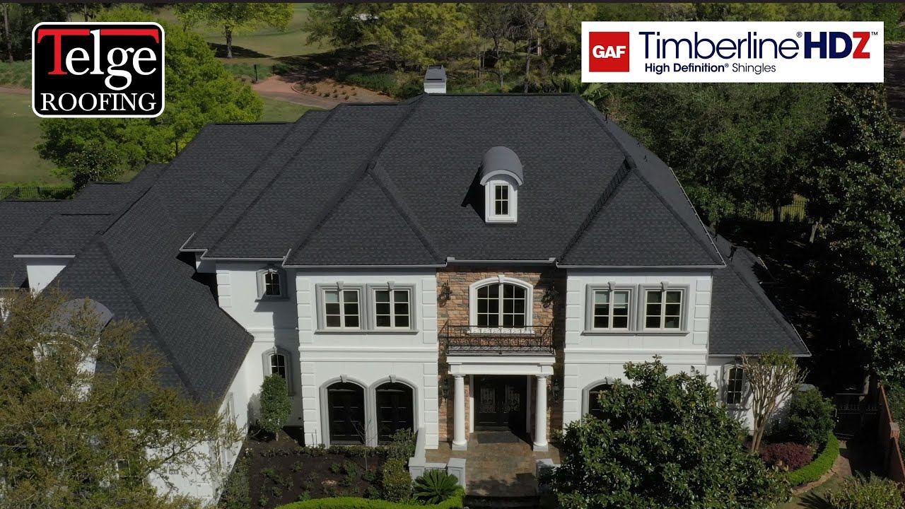 GAF-Timberline HDZ Charcoal-Residence-Classical-Full