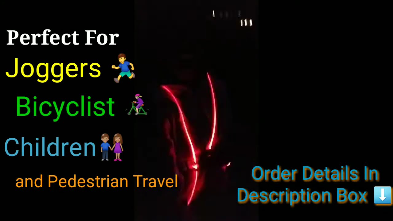 Stay Safe While Running At Night with a NoxGear TRACER360 VISIBILITY VEST