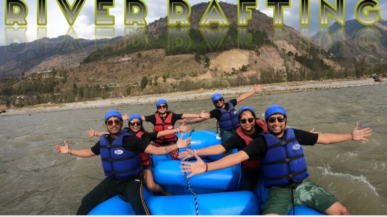 Cheapest River Rafting in Kullu Manali | Rafting price 1800 | 1st Time Experience in River Rafting |