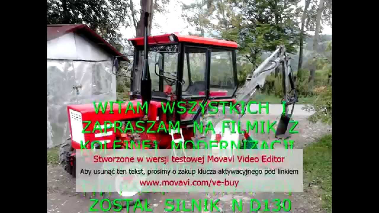 MODERNIZACJA WŁADYMIRCA T25A2 SILNIK D130