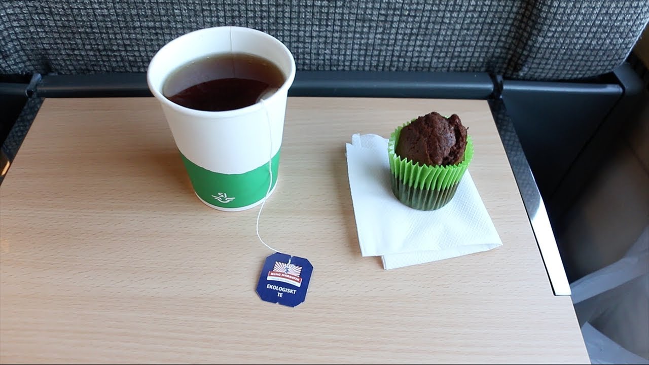 TRIP REPORT SJ X2000 first class + lounge.