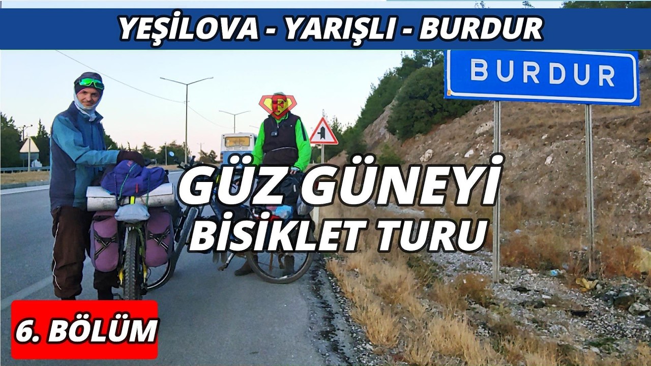 Burdur Bisiklet Turu: Yarışlı Gölü ve Gizli Kamp Yeri Keşfi (Güz Güneyi Bisiklet Turu 6 )