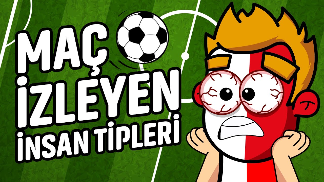 Maç İzleyen İnsan Tipleri | Animasyon #Euro2020