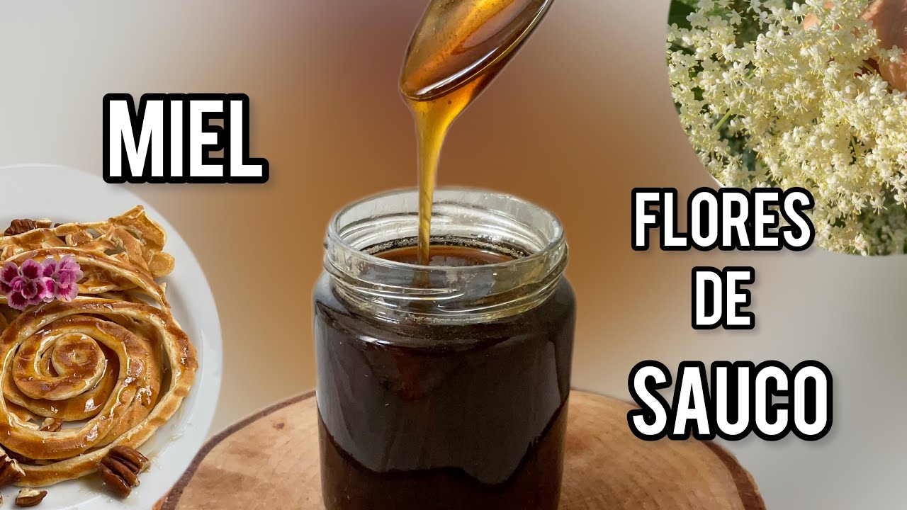 Como hacer Miel de Flores de Sauco!