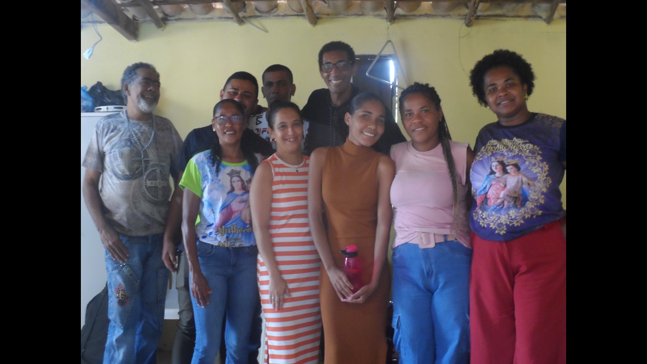 Culto na Comunidade Nossa Senhora Auxiliadora, Povoado de Recanto, Serrinha Bahia
