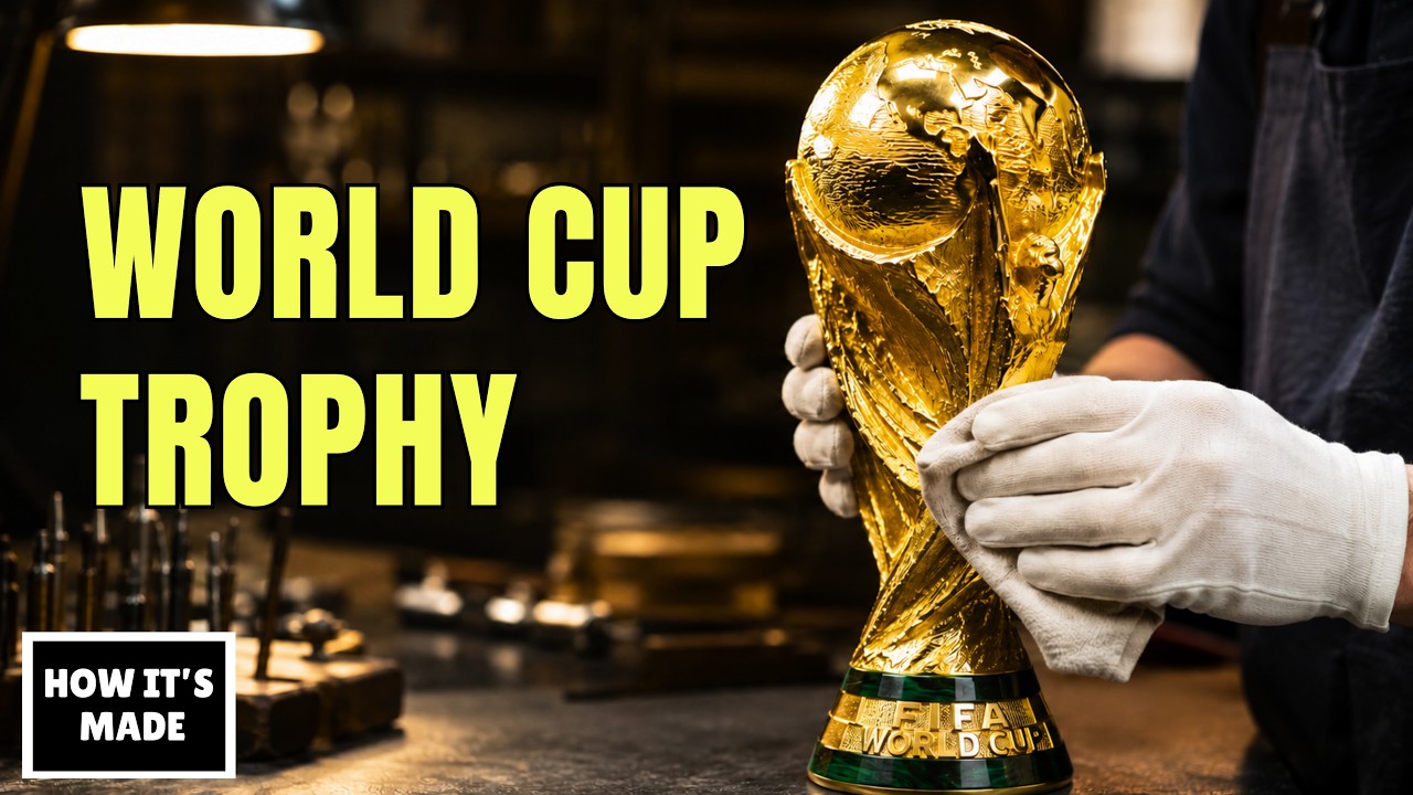 How the World Cup Trophy Is Made - And Why No One Gets to Keep It