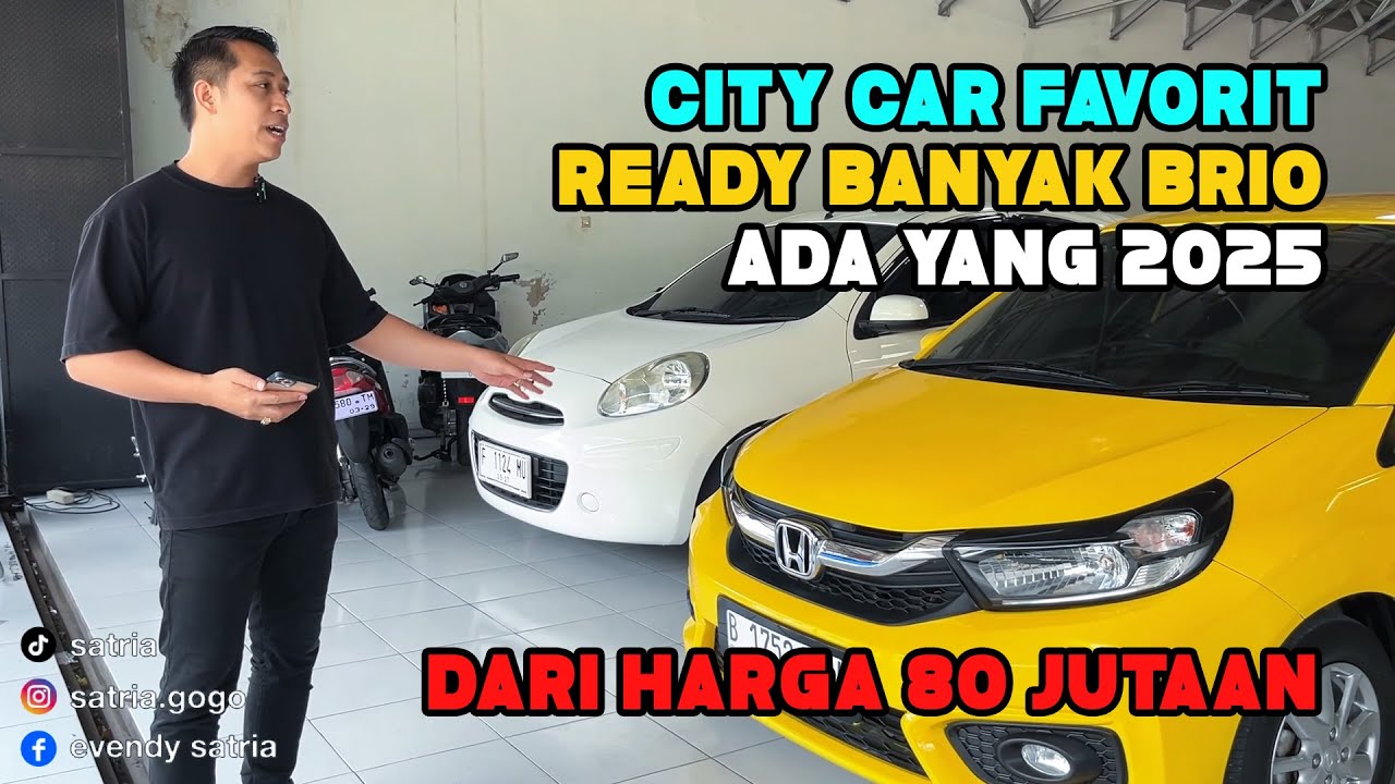 BANYAK STOCK HONDA BRIO - READY BRIO 2025 HARGA SECOND