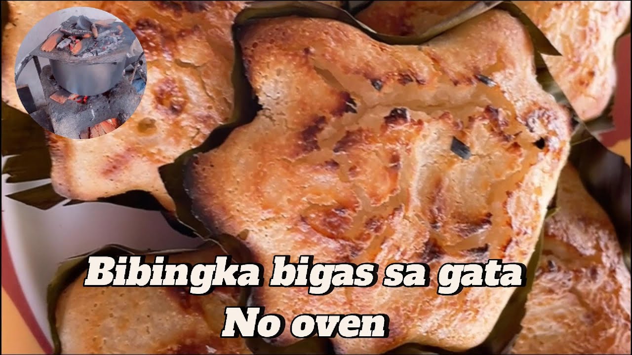 HOW TO MAKE BIBINGKA BIGAS SA GATA, NO OVEN, EASY, SIMPLE & YUMMY VLOG #27 @Nana&Pawpaw #Nana&Pawpaw