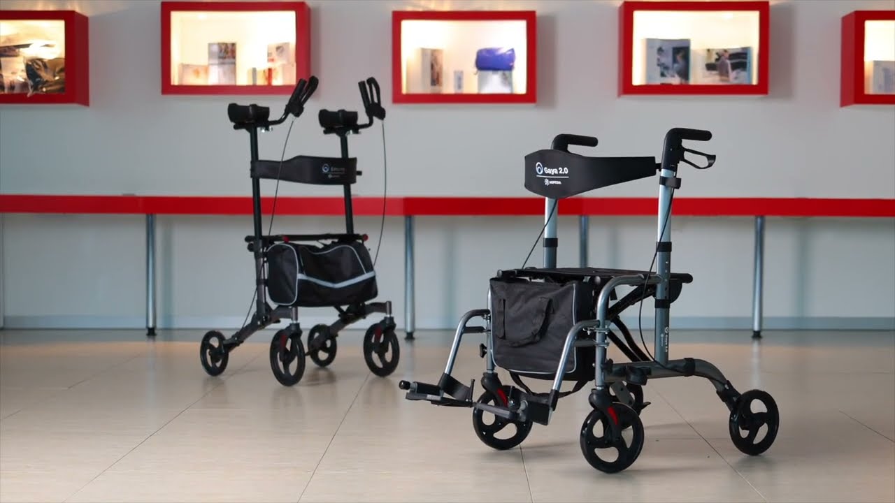 Rollators Gaya 2.0 & Saturno - Mopedia by Moretti