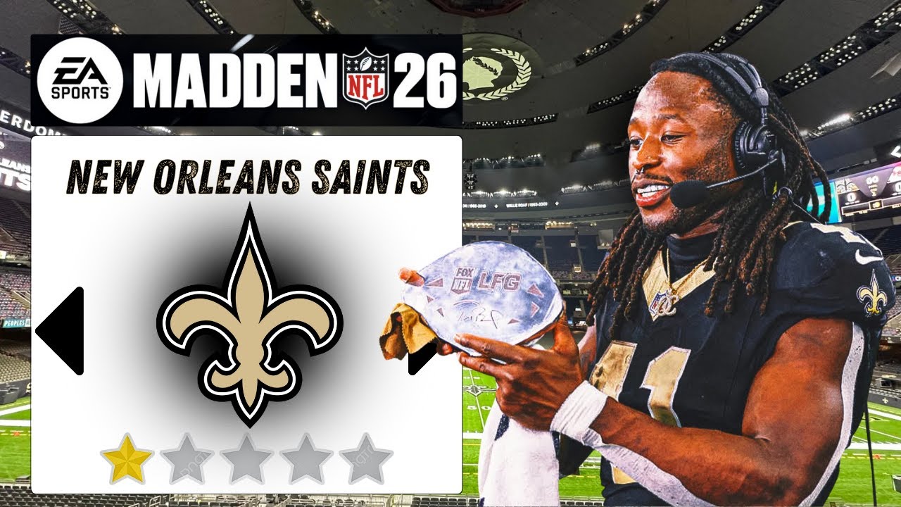 I Rebuilt the New Orleans Saints on Madden 26 Franchise!
