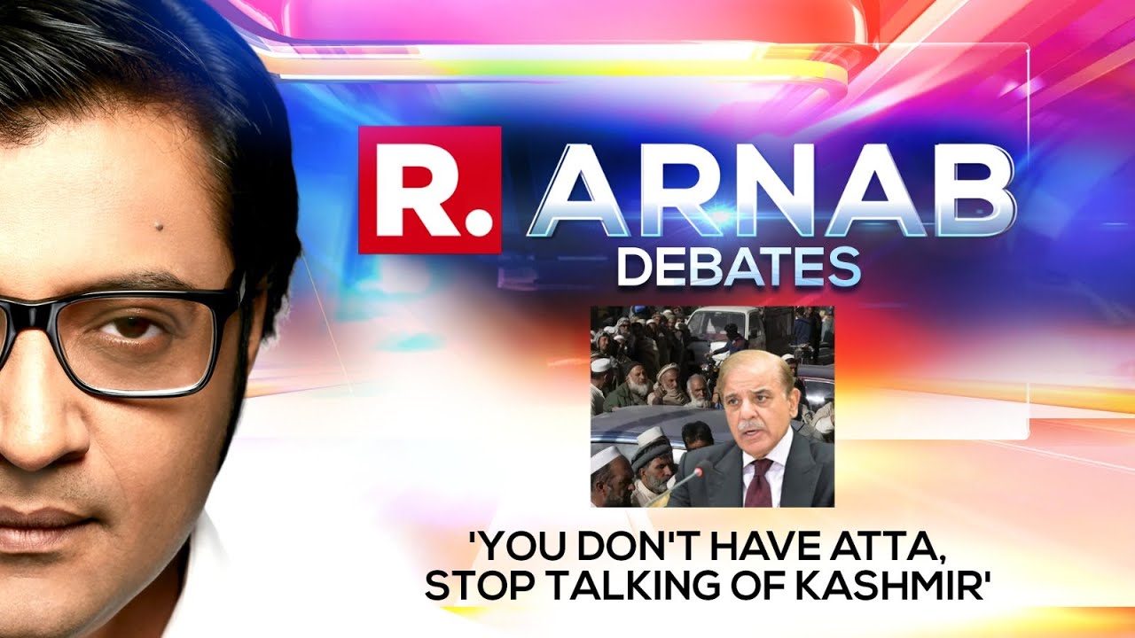 Arnab shuts down Pakistan Panelist: 'You Don't Have Atta, Stop Talking Of Kashmir!'