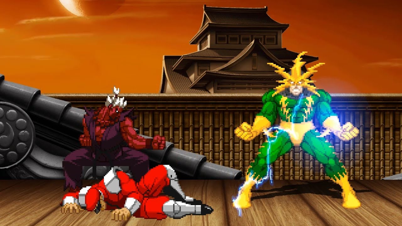 SHIN AKUMA vs ELECTRO - The most epic fight ever made!