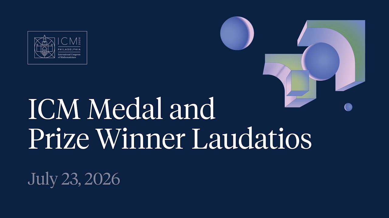 International Congress of Mathematicians: Medal and Prize Winners Laudatios