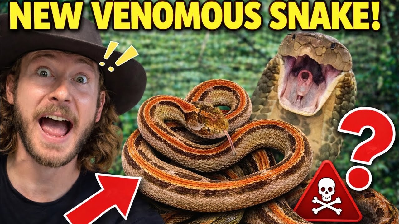 NEW Venomous Snakes!
