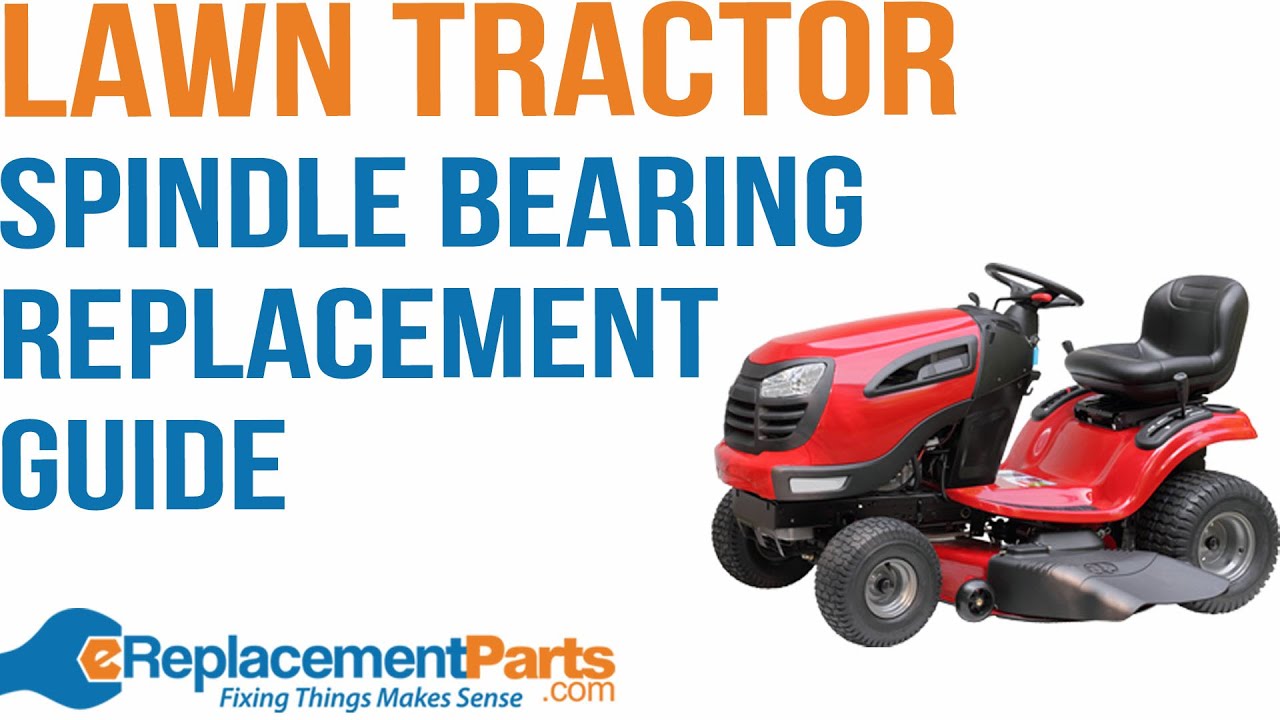 Lawn Tractor Troubleshooting: How to Replace the Spindle Bearing | eReplacementParts.com