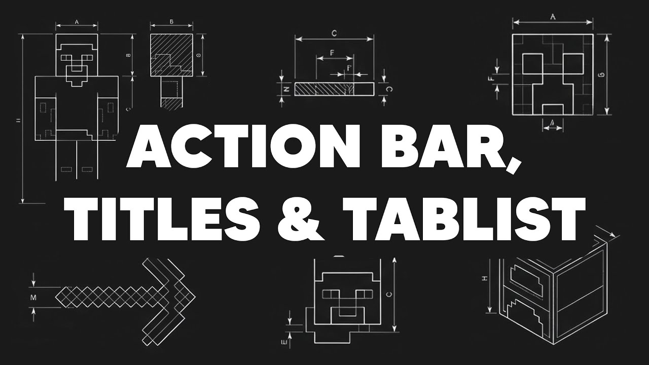 Action Bar, Titles & Tablist