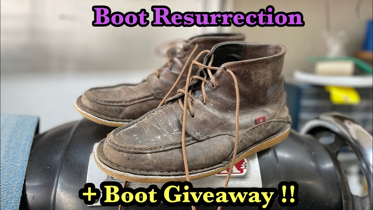 Boot Restoration/Oliberte boot Re-craft