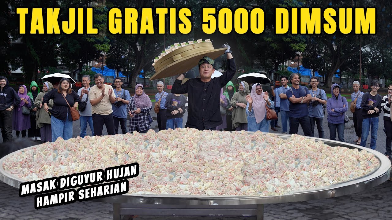 BIKIN DIMSUM 10 JAM, DITINGGAL BENTAR ALHAMDULILLAH MASIH UTUH!