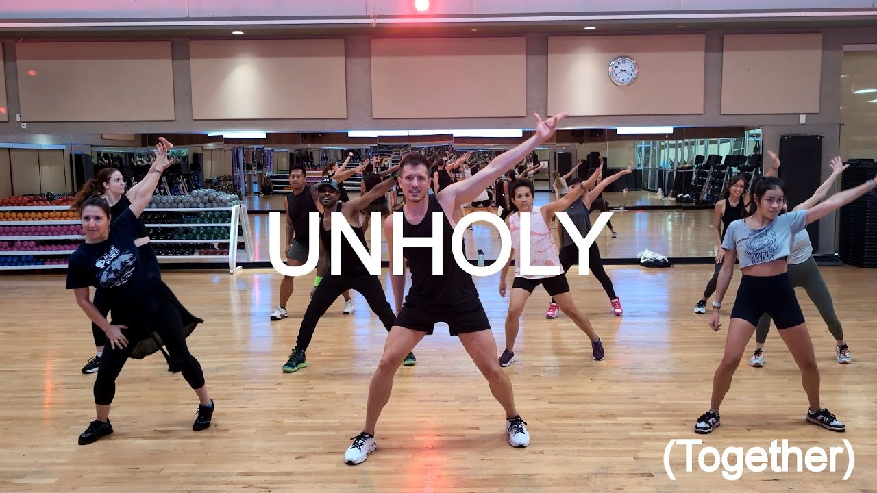 Unholy (Sam Smith, Kim Petras) | Dance Fitness Choreo by Jason Olson | Life Time, AZ | (Together)