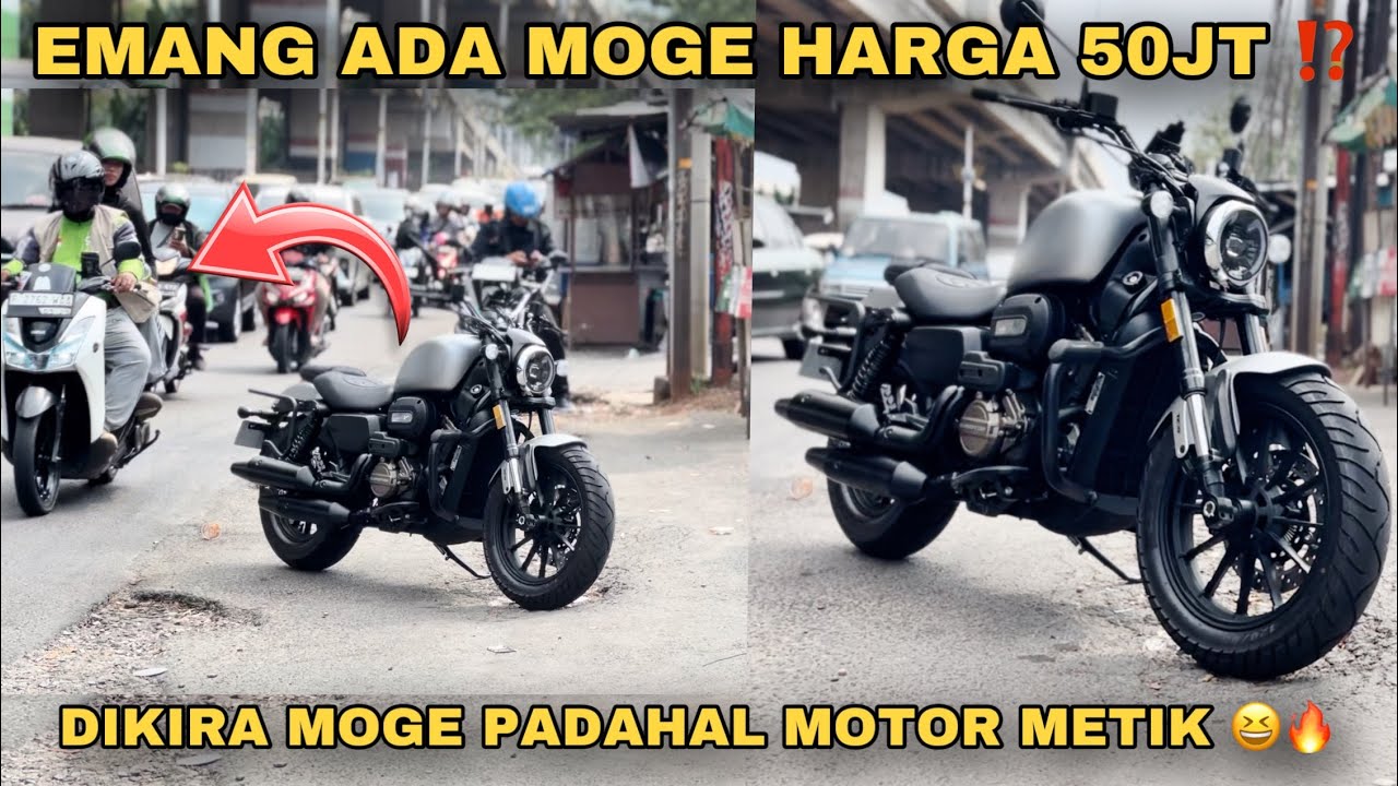 50JT BELI MOTOR METIK MIRIP HARLEY DAVIDSON❗️❗️BAPAK HARUS TAU ✨