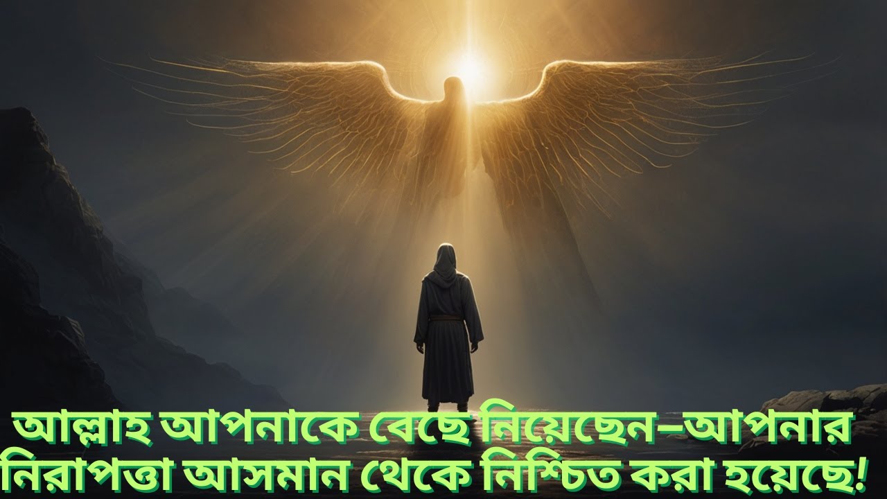 আল্লাহ আপনাকে বেছে নিয়েছেন—আপনার নিরাপত্তা আসমান থেকে নিশ্চিত করা হয়েছে! #lighttoparadise