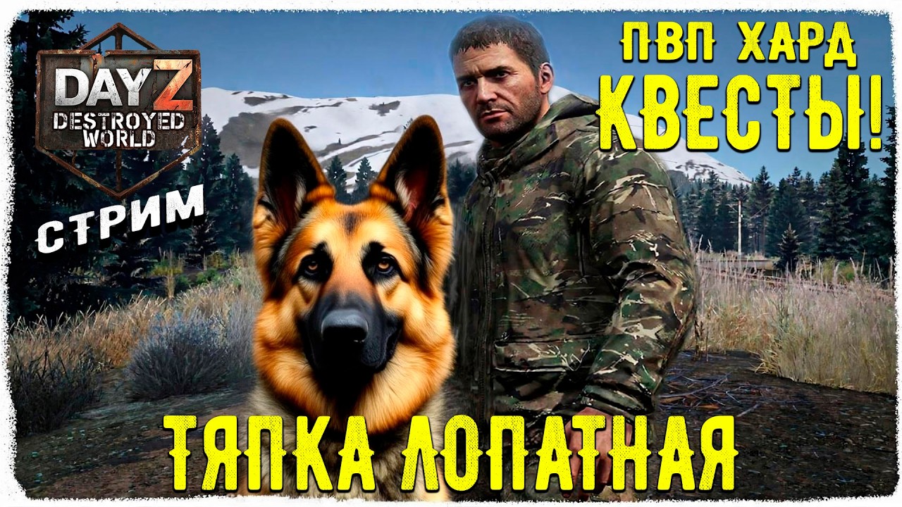 DayZ 1.28! В ПОИСКАХ КЛАДА)) - МУЗЛО- ПВП-Destroyed World✌!